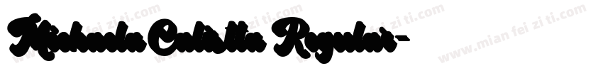 Michaela Calistta Regular字体转换